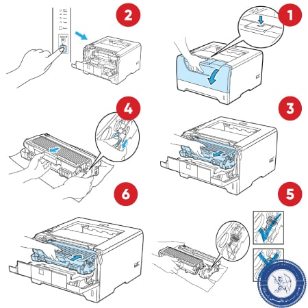 راهنمای نصب درام 3215